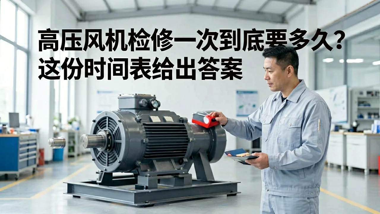 高压风机检修一次到底要多久?这份时间表给出答案